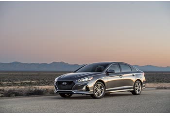 المواصفات والتفاصيل التقنية الكاملة 2018 Hyundai Sonata VII (LF facelift 2017) 2.4 GDi (185 Hp) SHIFTRONIC