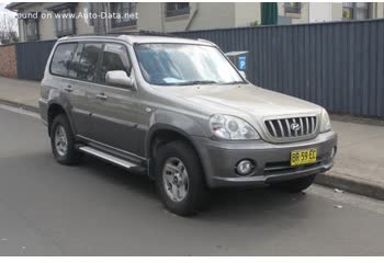 المواصفات والتفاصيل التقنية الكاملة 2001 Hyundai Terracan 2.9 16V DSL (150 Hp) Automatic