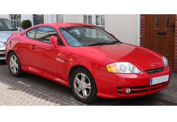 المواصفات والتفاصيل التقنية الكاملة 2002 Hyundai Tiburon II GT 2.7 V6 (172 Hp)