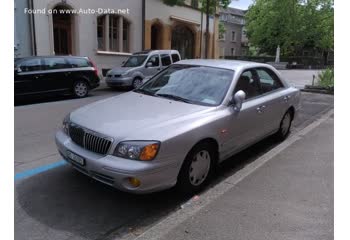 المواصفات والتفاصيل التقنية الكاملة 2002 Hyundai XG 3.5 i V6 24V (197 Hp)