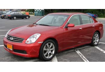 المواصفات والتفاصيل التقنية الكاملة 2002 Infiniti G35 Sedan (V35) 3.5 i V6 24V (260 Hp)