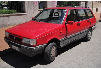 Full specifications and technical details 1986 Innocenti Elba 1.6 i (76 Hp)