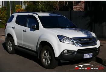 المواصفات والتفاصيل التقنية الكاملة 2013 Isuzu MU-X (RF10) 3.0d (177 Hp) 4x4