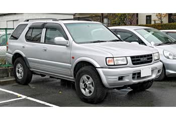 Full specifications and technical details 1999 Isuzu Wizard 3.0 DT (145 Hp)