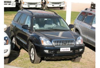 Full specifications and technical details 2007 JAC Rein 2.4 (130 Hp)4X4