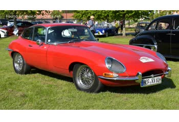 المواصفات والتفاصيل التقنية الكاملة 1964 Jaguar E-Type 4.2 (Series 1) (265 Hp)