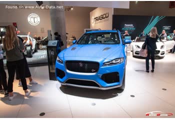 المواصفات والتفاصيل التقنية الكاملة 2018 Jaguar F-Pace SVR 5.0 V8 (550 Hp) AWD Automatic