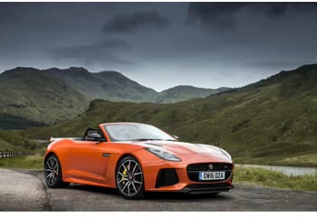 2019 Jaguar F-type Convertible (facelift 2017) P380 V6 (380 Hp) Automatic thumb image