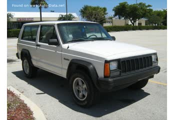 المواصفات والتفاصيل التقنية الكاملة 1996 Jeep Cherokee II (XJ) 3-door 2.5 i SE 4WD (127 Hp)