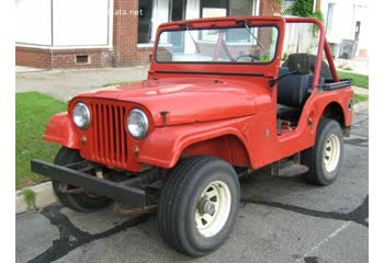 Full specifications and technical details 1984 Jeep CJ-5 2.5 (106 Hp)