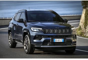 المواصفات والتفاصيل التقنية الكاملة 2021 Jeep Compass II (MP, facelift 2021) 1.3 GSE T4 (190 Hp) Plug-in Hybrid 4xe Automatic