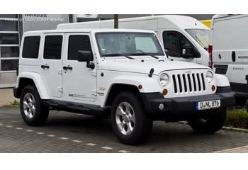 Full specifications and technical details 2011 Jeep Wrangler III Unlimited (JK) 2.8 CRDi (197 Hp) 4x4 Automatic