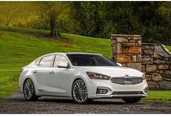 المواصفات والتفاصيل التقنية الكاملة 2016 Kia Cadenza II 3.3 GDI V6 (294 Hp) Sportmatic