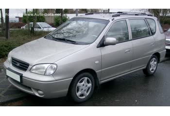 المواصفات والتفاصيل التقنية الكاملة 2002 Kia Carens I 2.0 CRDi (113 Hp) Automatic