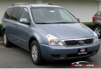 Full specifications and technical details 2010 Kia Carnival II (VQ, facelift 2010) 2.2 E-VGT (197 Hp) Automatic