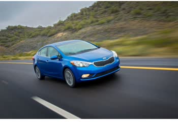 Full specifications and technical details 2013 Kia Forte II (YD) 2.0 GDI (173 Hp)