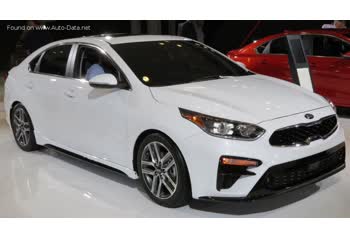 Full specifications and technical details 2019 Kia Forte III 1.6 GDI (201 Hp) DCT