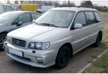 المواصفات والتفاصيل التقنية الكاملة 1999 Kia Joice 2.0i 16V (139 Hp)