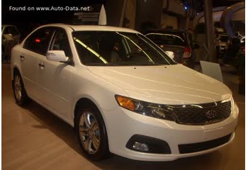 المواصفات والتفاصيل التقنية الكاملة 2009 Kia Magentis II (facelift 2008) 2.4 CVVT (175 Hp) Automatic