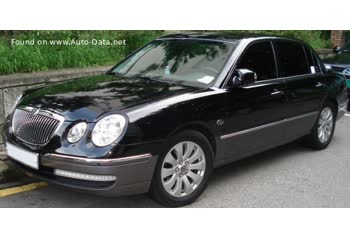 المواصفات والتفاصيل التقنية الكاملة 2003 Kia Opirus 3.5 i V6 24V (198 Hp)