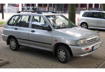 المواصفات والتفاصيل التقنية الكاملة 1999 Kia Pride Combi 1.3 i (64 Hp)