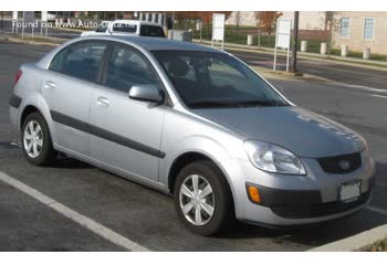 المواصفات والتفاصيل التقنية الكاملة 2005 Kia Rio II Sedan (JB) 1.5 CRDi (109 Hp)