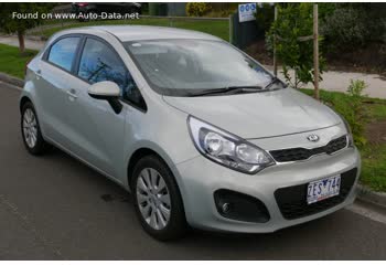 المواصفات والتفاصيل التقنية الكاملة 2011 Kia Rio III Hatchback (UB) 1.2 16V (85 Hp)