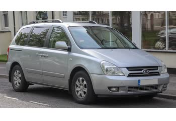 المواصفات والتفاصيل التقنية الكاملة 2006 Kia Sedona II SWB 3.8 V6 (254 Hp) Automatic