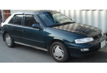 المواصفات والتفاصيل التقنية الكاملة 1995 Kia Sephia Hatchback (FA) 1.8 i 16V (112 Hp)