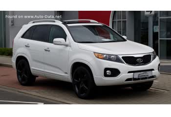 المواصفات والتفاصيل التقنية الكاملة 2009 Kia Sorento II 2.4 4WD (175 Hp)