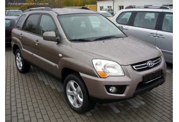 المواصفات والتفاصيل التقنية الكاملة 2008 Kia Sportage II (facelift, 2008) 2.0 CRDi (150 Hp) Automatic