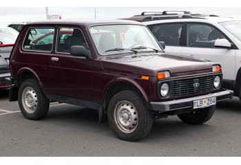 المواصفات والتفاصيل التقنية الكاملة 2009 Lada Niva 3-door (facelift 2009) 1.7i (81 Hp) 4x4