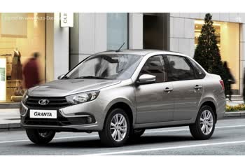 Full specifications and technical details 2018 Lada Granta I (facelift 2018) Sedan 1.6 16V (106 Hp)