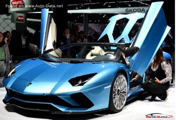 Vollständige Spezifikationen und technische Details 2017 Lamborghini Aventador S Roadster 6.5 V12 (740 Hp) 4WD ISR