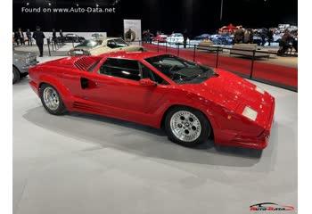 المواصفات والتفاصيل التقنية الكاملة 1985 Lamborghini Countach S Quattrovalvole (426 Hp)