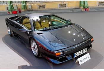 المواصفات والتفاصيل التقنية الكاملة 1999 Lamborghini Diablo SV (530 Hp)