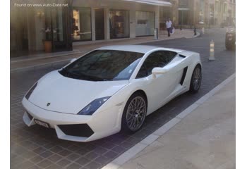 المواصفات والتفاصيل التقنية الكاملة 2008 Lamborghini Gallardo LP 560-4 5.2i V10 (560 Hp) AWD E-Gear