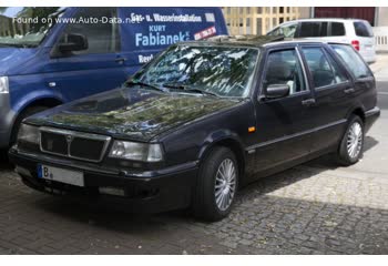 Vollständige Spezifikationen und technische Details 1987 Lancia Thema Station Wagon (834) 2500 Turbo Diesel (101 Hp)