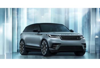 Full specifications and technical details 2023 Land Rover Range Rover Velar (facelift 2023) 2.0 P400e (404 Hp) Plug-in Hybrid AWD Automatic