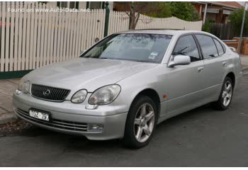 Full specifications and technical details 2000 Lexus GS II (facelift 2000) 430 V8 (300 Hp) Automatic