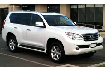 المواصفات والتفاصيل التقنية الكاملة 2009 Lexus GX (J150) 460 V8 (301 Hp) AWD Automatic