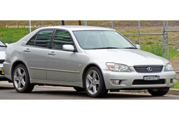 المواصفات والتفاصيل التقنية الكاملة 2001 Lexus IS I (XE10) 300 (214 Hp)