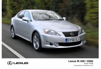 المواصفات والتفاصيل التقنية الكاملة 2008 Lexus IS II (XE20, facelift 2008) 250 V6 (204 Hp) AWD ECT-i