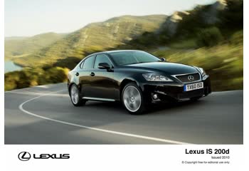 المواصفات والتفاصيل التقنية الكاملة 2010 Lexus IS II (XE20, facelift 2010) 200d (150 Hp)