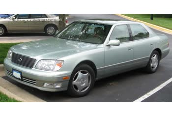 المواصفات والتفاصيل التقنية الكاملة 1998 Lexus LS II (facelift 1998) 400 V8 (276 Hp) Automatic