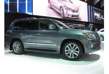 2012 Lexus LX III (facelift 2012) 570 V8 (367 Hp) AWD Automatic thumb image