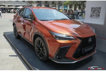 2021 Lexus NX II (AZ20) 450h+ (309 Hp) Plug-in Hybrid e-Four e-CVT thumb image