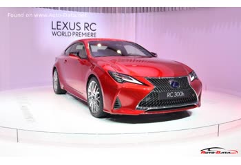 2018 Lexus RC (facelift 2018) 300 V6 (260 Hp) AWD Automatic thumb image