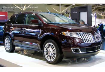 المواصفات والتفاصيل التقنية الكاملة 2011 Lincoln MKX I (facelift 2011) 3.7 V6 24V (305 Hp) AWD Automatic