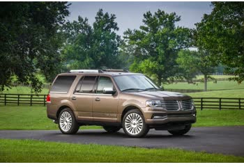 المواصفات والتفاصيل التقنية الكاملة 2014 Lincoln Navigator III (facelift 2015) 3.5 GTDI V6 (380 Hp) Automatic